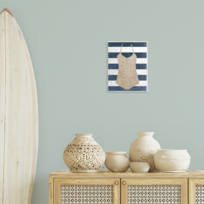 Art mural "Swimuit on Stripes" par Lil 'Rue