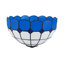 Hanson Glass Semi Flush Mount