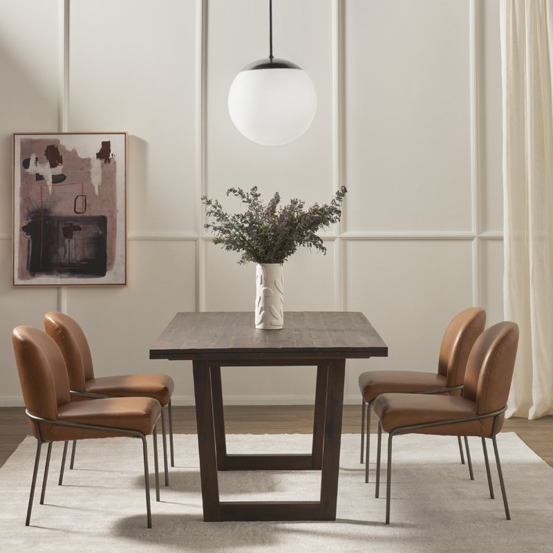 Astrud Upholstered Dining Chair, Olive Green