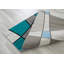 Tapis géométrique turquoise/gris Aftan-159365406