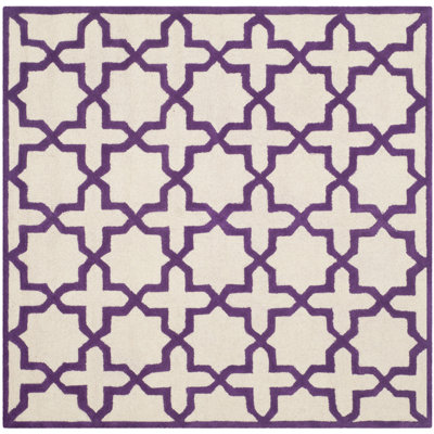 Cambridge Hand Tufted Wool Geometric Rug