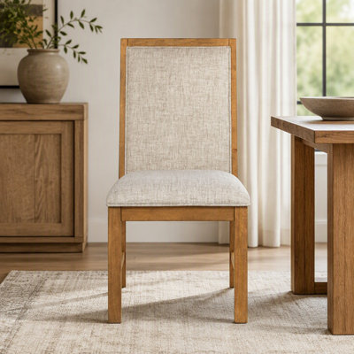 Natural Brown 5-Piece Rectangular Dining Set