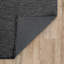 Tapis gris foncé lavable en machine Breneisha-1034271754