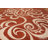 One-of-a-Kind Rectangle 5' X 6'8" 1960s Wool Area Rug in Red/Ivory
