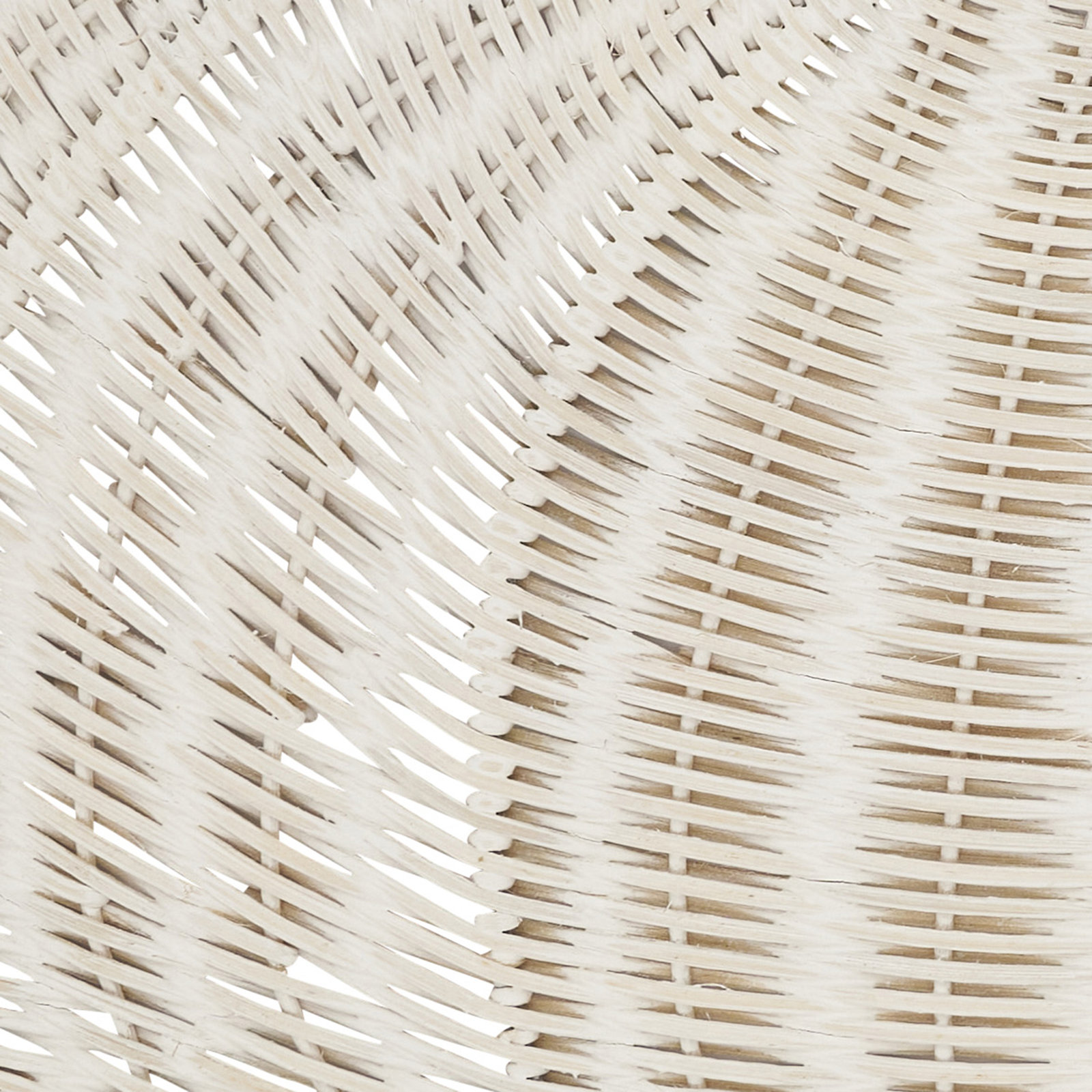 Archer Collection Archer Reversible Rattan Placemat, White