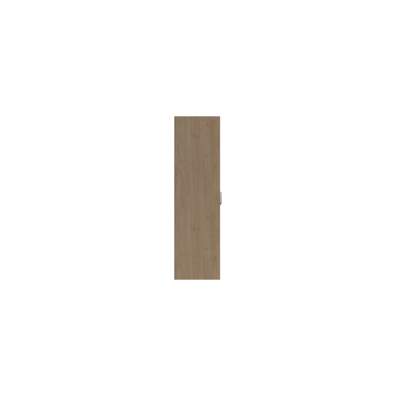 Zakariyah 2 Door Manufactured Wood Wardrobe, Oak