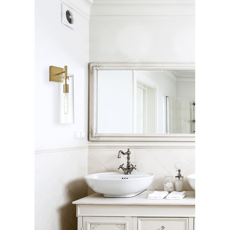 Sabbia Iron Wall Sconces, Satin Gold