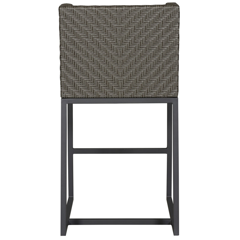 Michael Weiss Outdoor Bar Stool, Toodaloo Parchment, 32.5"