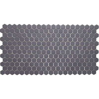 Carreau de mosaïque en porcelaine 1 po x 2 po Dalton