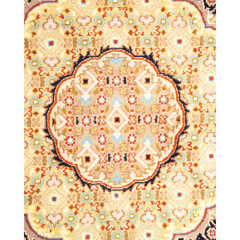 Classic One-of-a-Kind 8' 1" X 8' 1" Hand Knotted Area Rug