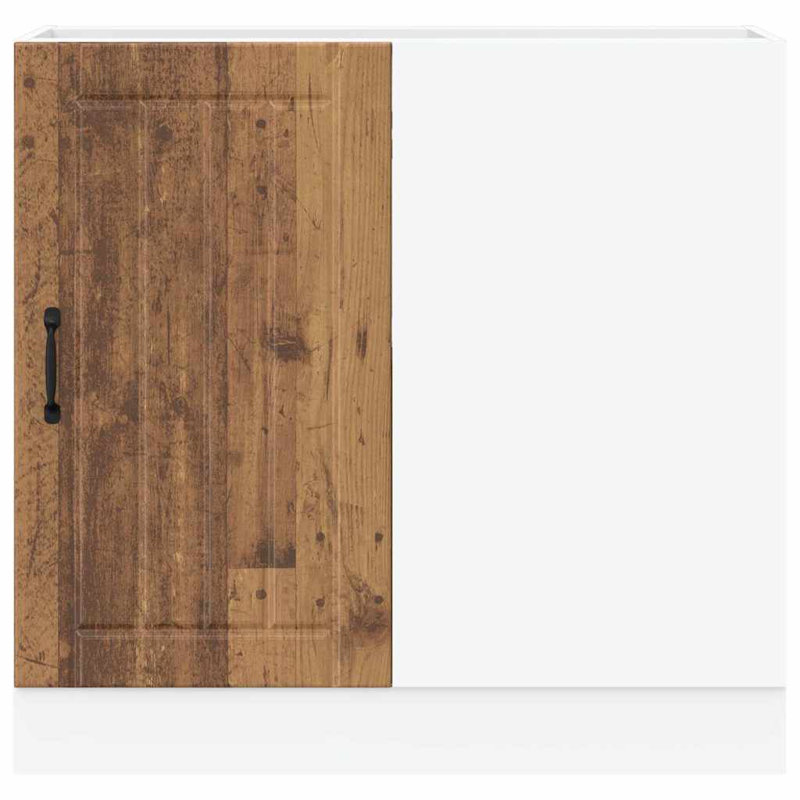 Takai Kitchen Base Cabinet "Lucca" Engineered Wood, old wood