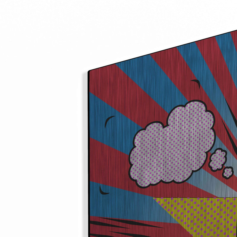 "Trinx" 16 "par Mark Ashkenazi, art mural en métal, 36 po x 36 po