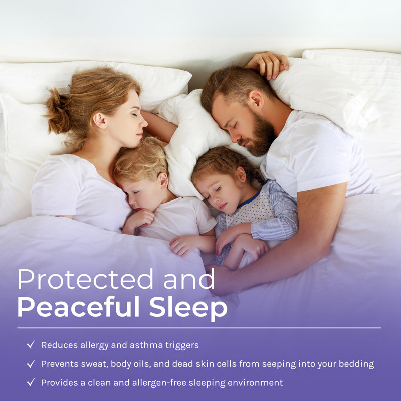 Full Size Waterproof Vinyl Mattress and Box Spring Protector