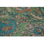 Tapis traditionnel rétro vert 6 x 10