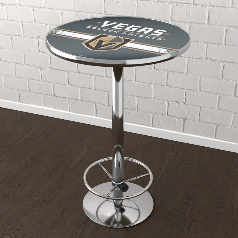 Round Metal Base Dining Table