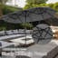 Parasol de marché rectangulaire 13 pi Hopkinton-122334179