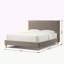 Lit plateforme tapissier Normsman Vireo