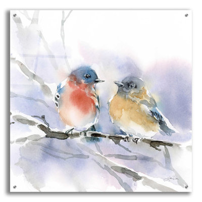 " Bluebird Pair " by Katrina Pete