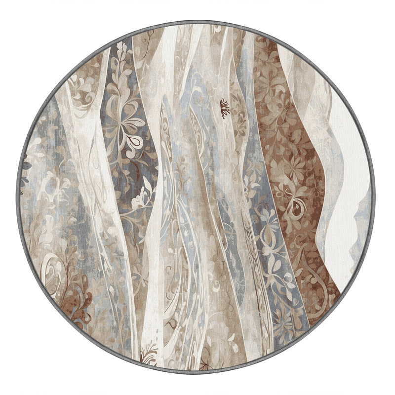 Shaded Dune Rug, Round 4'