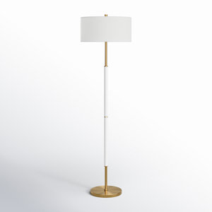 olie 62" floor lamp