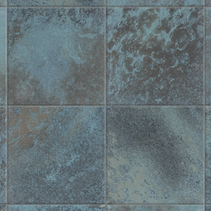 Biotech Ocean 6" x 6" Porcelain Stone Look Wall & Floor Tile, Green River