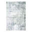 Tapis ivoire / gris en coton bouclé / crocheté-241778064