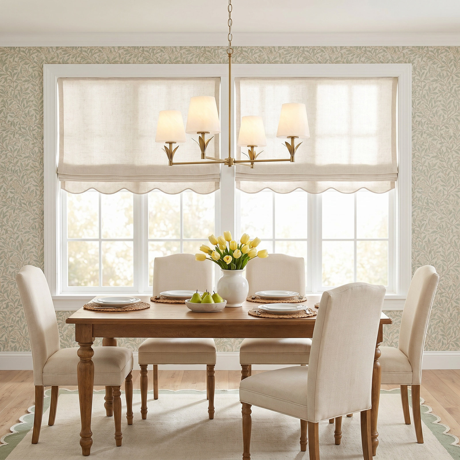 Mara 4-Light Dimmable Chandelier