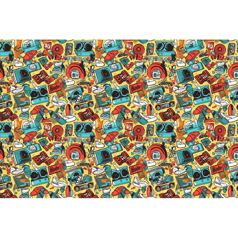 Tishona Shower Curtain, H 93 po x l 70 po