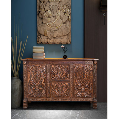 Armoire d'appoint en bois massif Southeast Asian Style