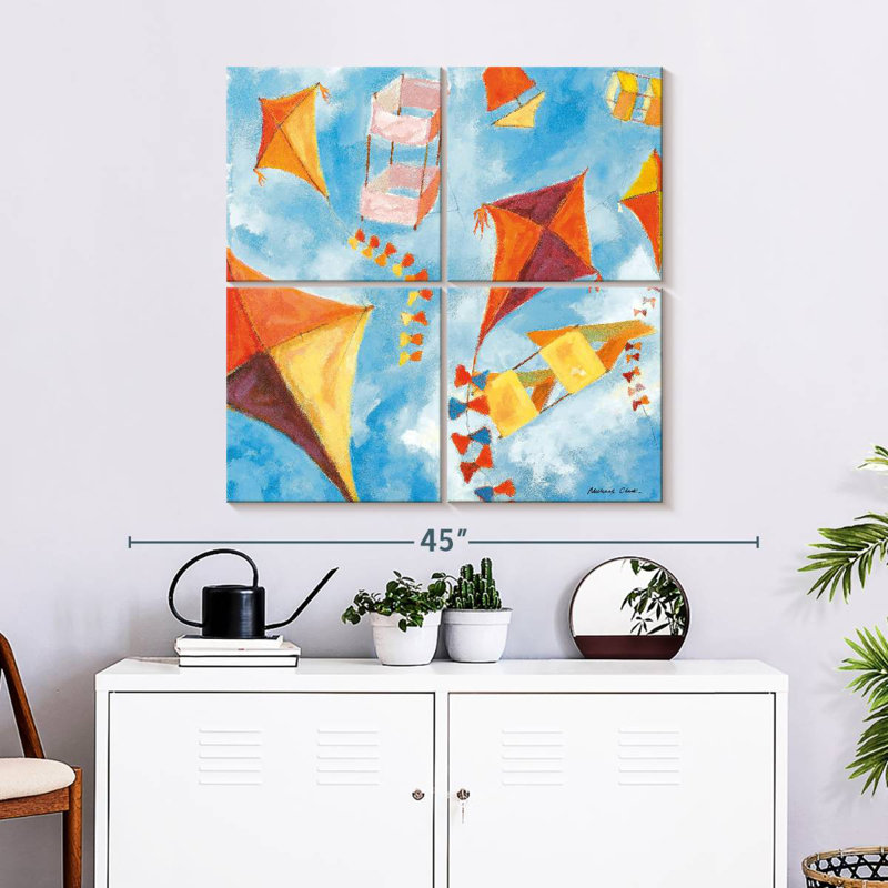 Senne Kites, 32" H x 32" W