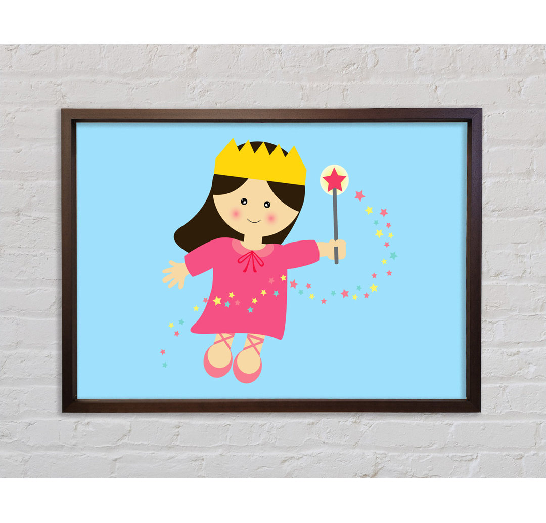 Magische Prinzessin Baby Blau - Druck