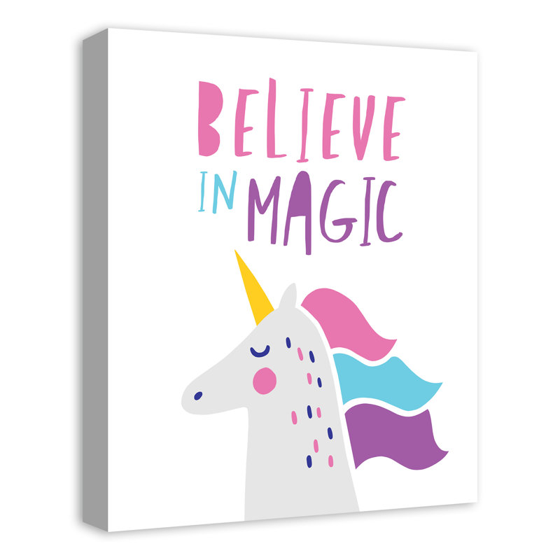 Art sur toile Mahlum Believe In Magic, H 16 po x l 20 po x P 1,25 po, Toile tendue