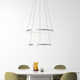 Saleigh 2 - Light Unique / Statement Geometric LED Chandelier