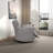 Lawson Swivel Glider Suede Recliner Chair