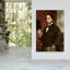 Autoportrait, vers 1862. Estampe d'art mural abstraite contemporaine.-883599718