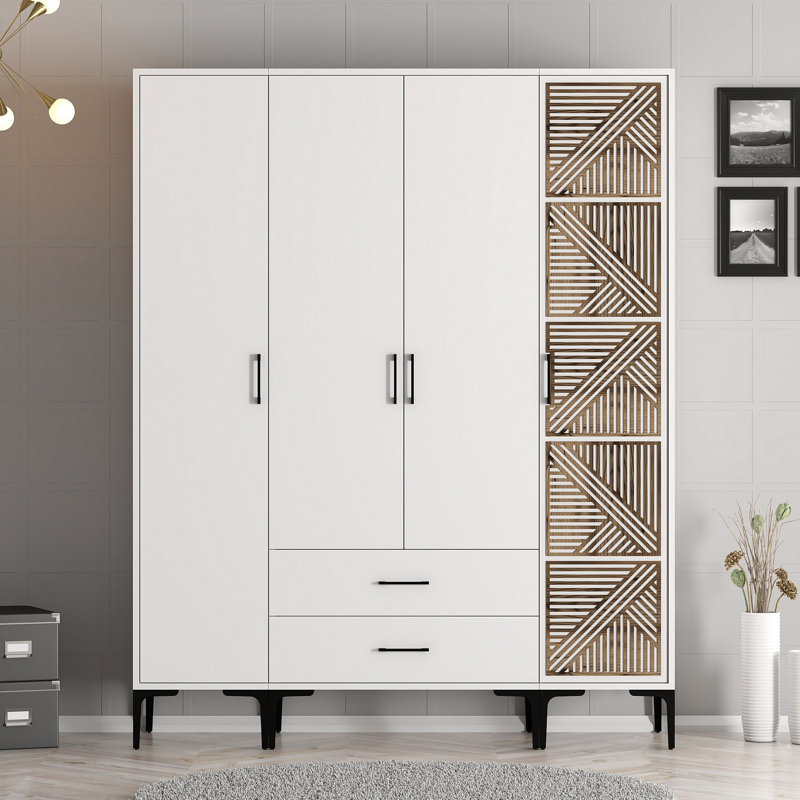Armoire Ayreanna, Blanc