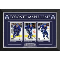 Toronto Maple Leafs Player Textured Puck with Replica Signature - M. Marner