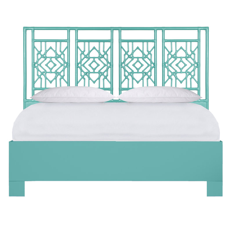 Tulum Bed, King, Turquoise