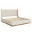 Buzio Upholstered Wood Base Bed-412460810-412460815