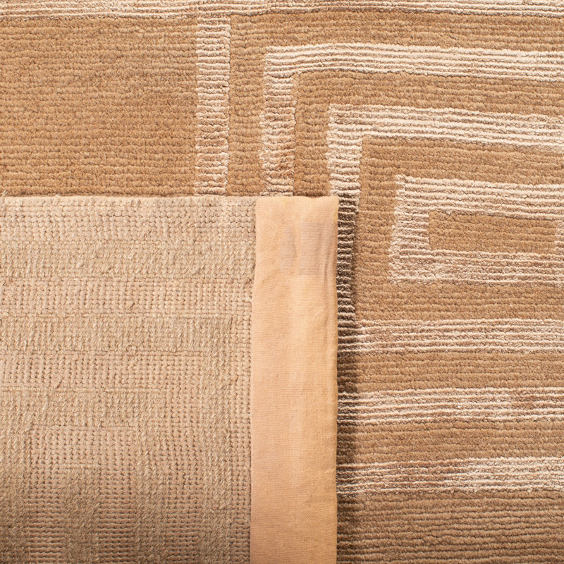 Ralph Lauren Alistair Tiles Wool, Viscose Geometric Rug, Rectangle 9' x 12'