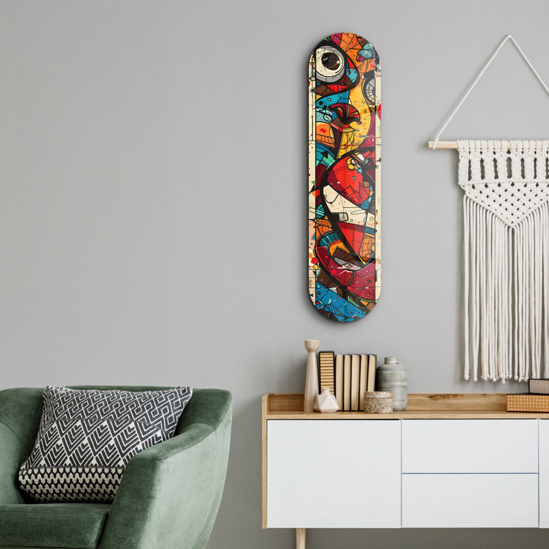 Peinture décorative en verre trempé