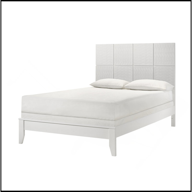 Lit de style contemporain grand format contemporain 1Pc, Grand lit