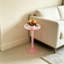 Table de bout moderne en acrylique avec table de bout moderne avec capacité de 22,05 lb Table de chevet sur pied pour petit bureau de chambre à coucher-1656157658