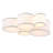 5-Light Cluster Drum Flush Mount Ceiling Light-1803727860