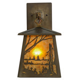 Rustic Lodge 1 - Light Outdoor Wall Lantern