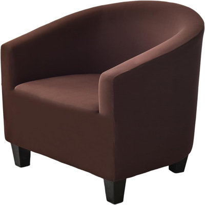 Housse pour fauteuil club Housse pour fauteuil tubulaire extensible Housse pour canapé Housse de protection pour meubles de salon
