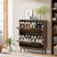 Armoire de rangement pour chaussures 16 paires avec 2 tiroirs rabattables