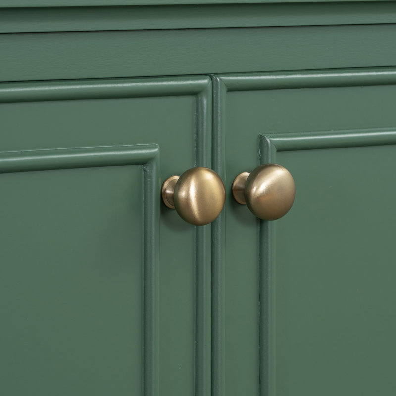 Base de meuble-lavabo simple 29,5 po seulement, Vert foncé