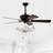 Clayton Crystal Ceiling Fan with Lights & Remote Control (Bulb Not Included)