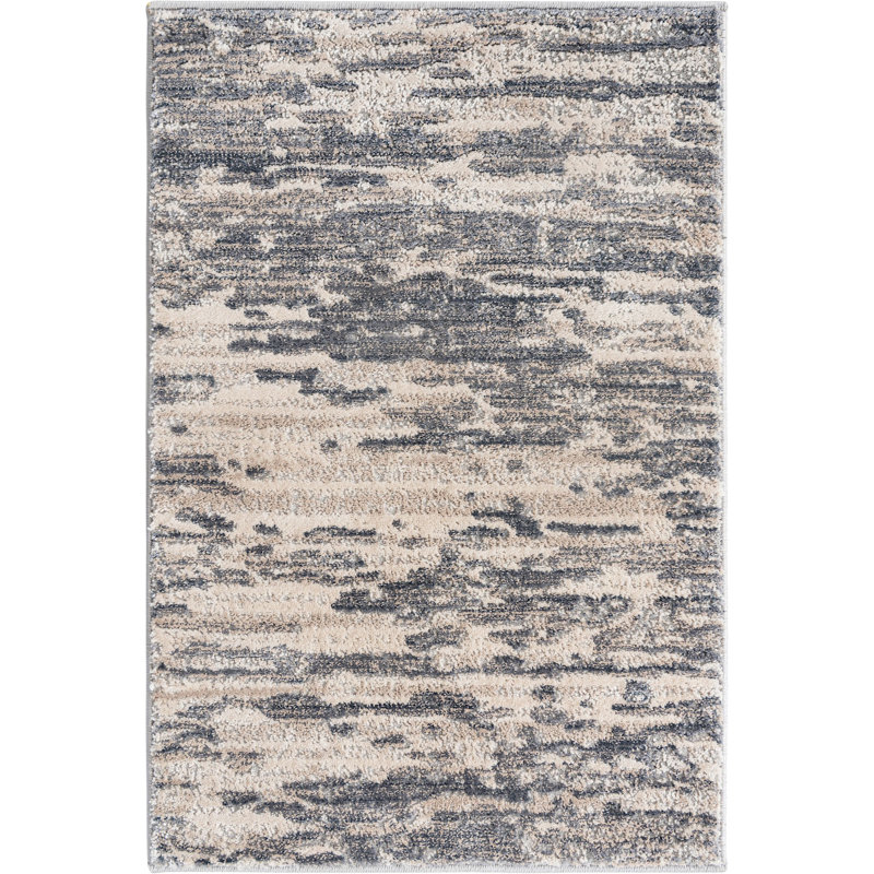 Abstract Indoor Rug, Rectangle 2' x 3'